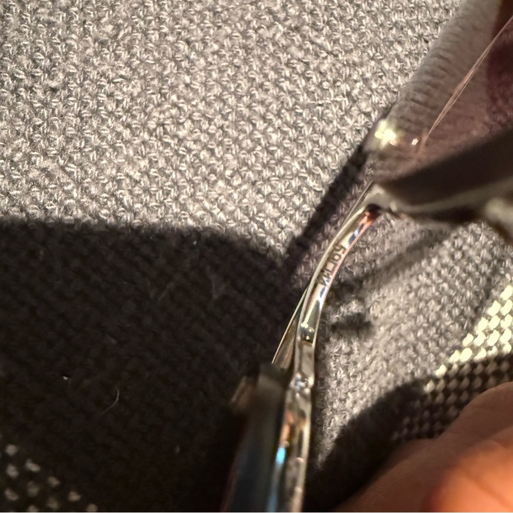 Ray-Ban Brown Aviator Sunglasses - Picture 9 of 10